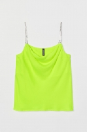 Top en satin avec strass 6.99 €