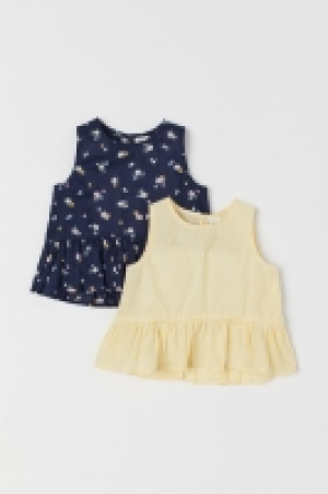 Tops en coton, lot de 2 9.99 €