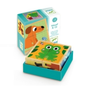SÉlection Oxybul 4 cubes en bois à associer