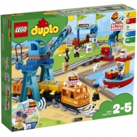 Auchan Lego LEGO DUPLO 10875 - Le train de marchandises