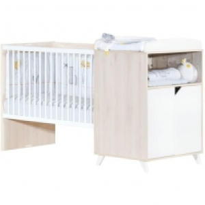 BABY PRICE Lit bébé combiné 120x60 évolutif en 90x190cm SCANDI, colori 499.00 €