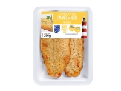 2 filets de limande du Nord MSC meunière 2.19 €