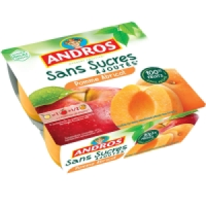 Compotes fraiches - Pomme abricot - 4 pots 4x100g 2.32 €