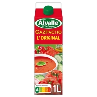 Spar Alvalle Gazpacho - Soupe Froide Méditérranéenne de légumes frais 1l Fabricant:
