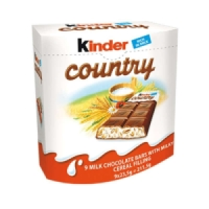 Country - Barre chocolatée aux céréales - x9 - Gouter enfant 211g 3.95 €