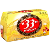 Spar 33 Export Bière blonde - Alc. 4,5% vol. 10x25cl
