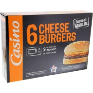Cheeseburgers - x6 780g 6.49 €