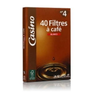 Filtres à café n°4 x40 0.84 €