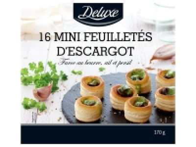 16 mini feuilletés descargot 2.99 €