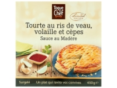 Tourte au ris de veau volaille et cèpes 4.39 €