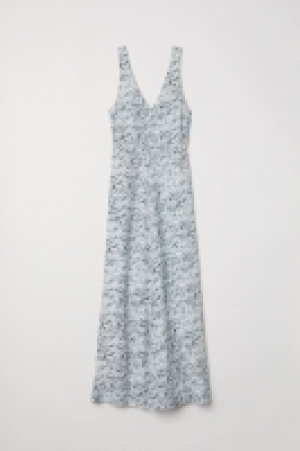 HM  Robe longue en soie