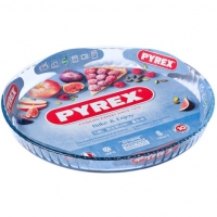 Auchan Pyrex PYREX Moule à tarte en verre 30 cm BAKE & ENJOY