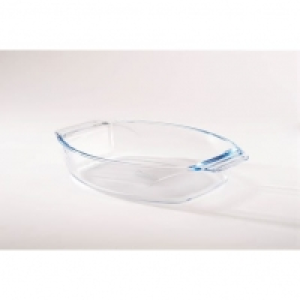 Auchan Pyrex PYREX Plat à four ovale en verre 30 x 21 cm IRRESISTIBLE
