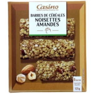 Barres de céréales - Amandes - Noisettes 125g 2.24 €