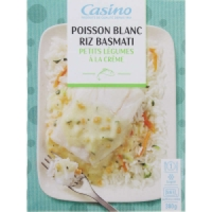 Poisson blanc en sauce et riz 300g 3.32 €