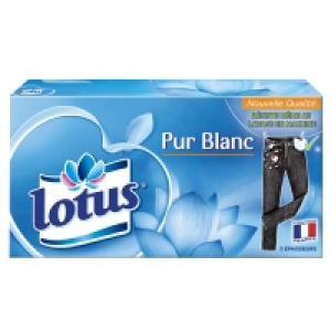 Mouchoirs boite pur blanc x90 1.71 €