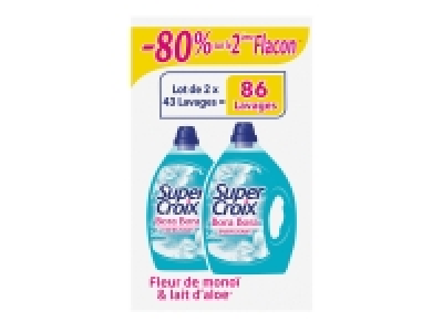 Super Croix lessive liquide Bora Bora 8.34 €