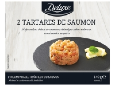 2 tartares de saumon 2.99 €