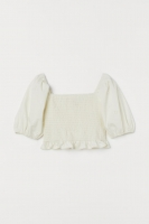 Top en coton smocké 13.99 €