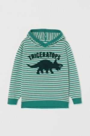 HM  Pull à capuche avec motif