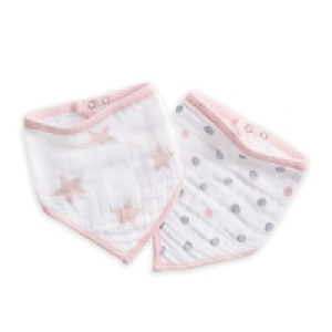 Oxybul Sélection Oxybul Lot de 2 bavoirs bandana rose doll