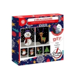 Oxybul Sélection Oxybul Coffret création Noël : 6 tableaux à métalliser