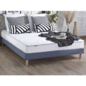Auchan  Matelas mousse 140x190cm accueil latex, 3 zones AVIGNON