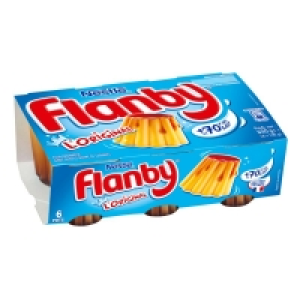 Flanby - Flan vanille sur lit de caramel - 6 pots 6x100g 1.89 €