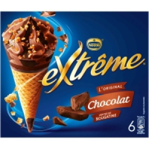 Loriginal - Cônes glacés - Chocolat avec pépites de nougatine - x6 44 4.99 €