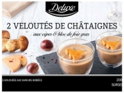 2 veloutés de châtaignes 5.29 €