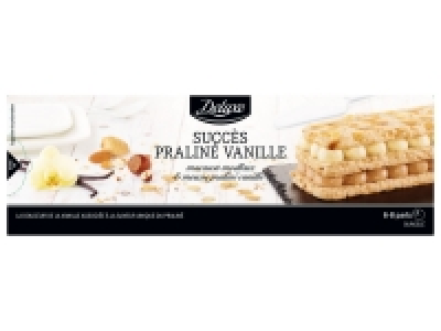 Lidl  Bûche succès praliné vanille