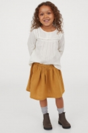 HM  Jupe évasée en coton