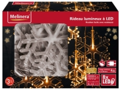 Rideau lumineux à LED 7.99 €