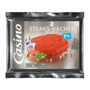 Casino Steak haché 5%MG - x2 260g