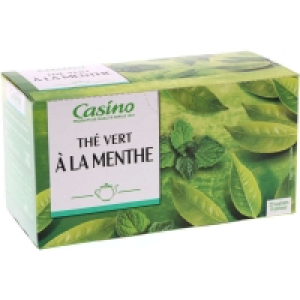 Thé vert - Menthe - 25 sachets 40g 1.47 €