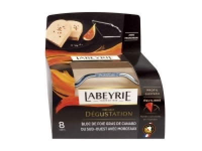Labeyrie bloc de foie gras de canard du Sud-Ouest avec morceaux 14.73 €
