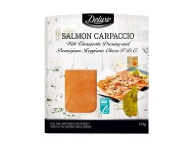 Carpaccio de saumon 3.99 €
