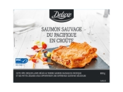 Saumon MSC sauvage du Pacifique en croûte