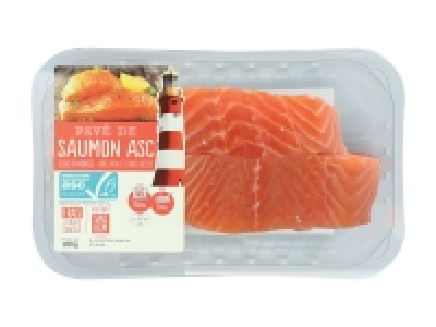 2 pavés de saumon ASC 4.49 €