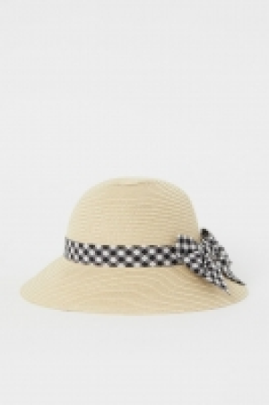 HM  Chapeau de paille avec nud