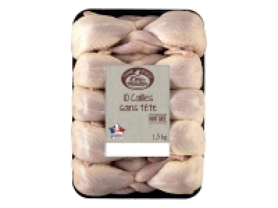 10 cailles nature sans tête 6.66 €