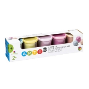 Oxybul CrÉation Oxybul 5 pots de pâte à modeler nacrée