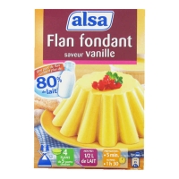 Spar Alsa Flan Entremets Onctueux saveur vanille 192 g