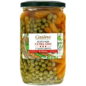 Petits pois carottes extra-fins 420g 1.89 €