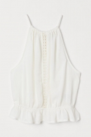 Top froissé avec dentelle 6.99 €
