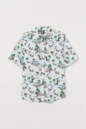 Chemise en coton à motif 9.99 €