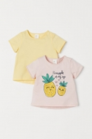 Lot de 2 tops en coton 3.99 €