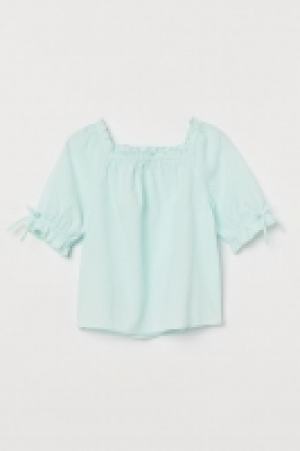 HM  Blouse en seersucker