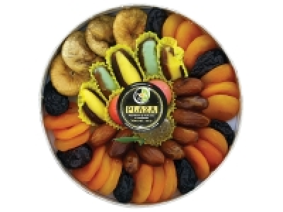 Assortiment de fruits secs et confiseries