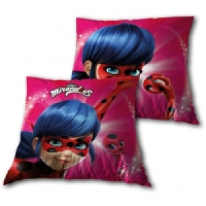 Auchan Miraculous MIRACULOUS Coussin en polyester double face imprimé LADYBUG